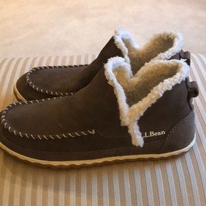 LL Bean Moccasin Slippers